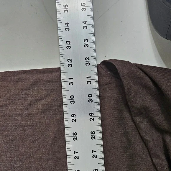 NEW Gildan Ultra Cotton Pocket T-Shirt 5XL Brown Relaxed Fit Menswear Casual - Picture 8 of 9